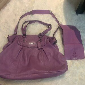 Coach Purse with Matching Wallet